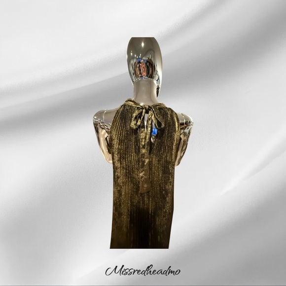 Banana Republic Gold Dress - Picture 4 of 5